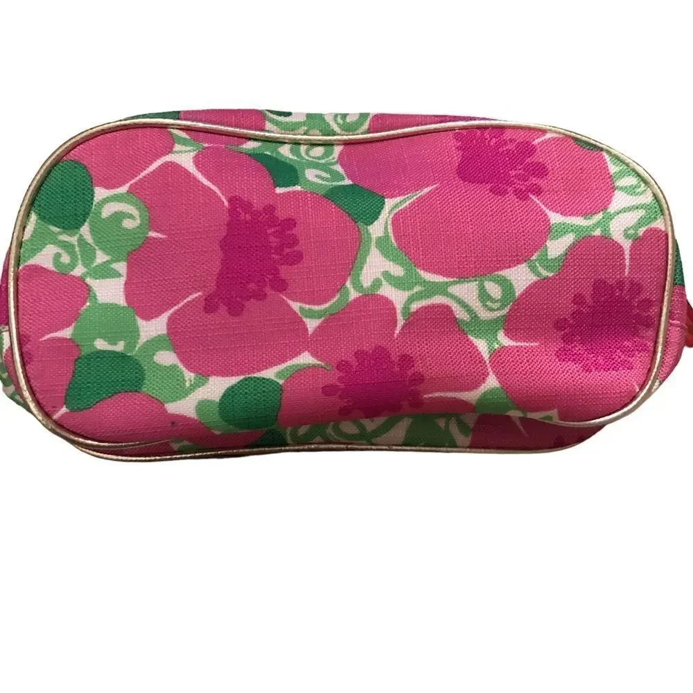 NEW! Lilly Pulitzer x Estée Lauder Colorful‎ Travel Bag Floral Cosmetic Pouch